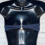 Juicy Couture Navy Strapless Double Bow Bikini Top Photo 4