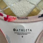 Athleta Shanti Floral Printed Tank Small Pink Powervita Orchid Pink Photo 3