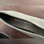 Soft Surroundings  Fabrizia shootie wedge shoes in gray suede Photo 1