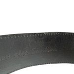 Vintage Olga Santini Wide Statement Belt S Leather Corset Style Waist Cinching Black Photo 3