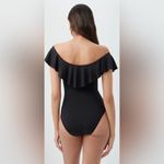 Trina Turk  WOMEN'S MONACO OFF THE SHOULDER RUFFLE ONE PIECE SWIMSUIT Photo 2