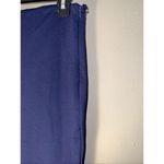 Fabletics  Women's Ponte Skinny Zip Split Hem Pant Navy Blue Medium #689 Photo 12