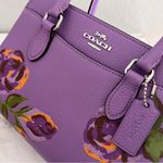 Coach  Mini Darcie Carryall With Rose Print cl423 Photo 2