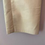 Wilfred Aritzia  White Cream Faux Leather Straight Leg Pants Vegan Women's size 2 Photo 4