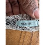 Kimchi Blue Lace Sheer Bolero Top With Black Trim & Tie Closure - Size S Photo 3