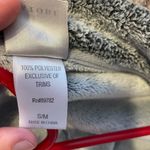 Natori  plush open front cardigan pockets gray small Photo 3