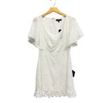 Lulus Morning in Mallorca White Eyelet Mini Dress size Small NWT Photo 4