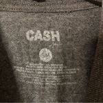 Cash Johnny Cash Man in Black Tennessee Three Shirt Grey Small‎ Gray Photo 2