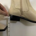 Schutz NEW  Guily Up Over the Knee Boot Color EGGSHELL Square toe Size 6 Photo 3