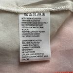 Cooperative Urban Outfitters Blouse Navy Blue Orange Slit Open Back Semi Sheer Photo 6