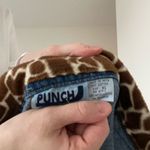 Vintage Mixed Animal Print Jean Jacket Blue Size XL Photo 6