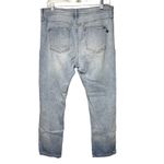 Anthropologie Pilcro Jeans Women 12 31" Blue Slim Boyfriend Crop Casual Everyday Photo 1