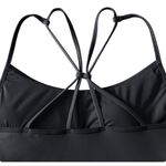 Lands' End New  Women's Tugless QuickDry Strappy Back Tankini Top Black 20W Photo 2