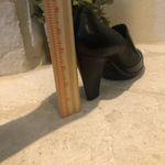 Clarks Indigo by  black leather/patent leather low booties sz 10 Photo 7