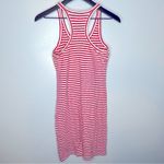 J.Crew ‎ Red Striped Racerback Tank Dress Size XXS Photo 1