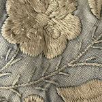 BLANK NYC  Women’s Chambray Embroidered Tie-Front Crop Blouse L – Boho Western Photo 10