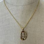 Danbury Mint “My Daughter ‘I Love You’” Diamond Pendant Necklace Gold Photo 3