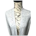 Old Navy Gray Confetti Knit Cardigan Open Front Size Medium Cozycore Minimalist Photo 8