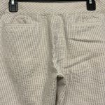 Elie Tahari Women's  White & Blue Stripe Cropped Capri Pants Size 4 EUC #7675 Photo 4