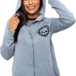 Womens Harley Davidson jacket Blue Size M Photo 0