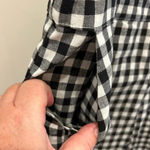 Mod Ref Gingham‎ Overall Jumpsuit size Medium Black Photo 2