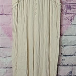 ASOS  CREPE CRINKLE PLEATED STYLE BUTTON FRONT RUFFLE WIDE LEG TANK JUMPSUIT 6 Photo 0