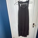 Eileen Fisher Lightweight Linen Midi Striped Sleeveless Tank Dress W1337 Sz S Photo 1