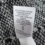 Lucky Brand  BOHO Shawl Cardigan Open Black White Geometric Sweater Women’s 1X Photo 14