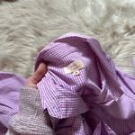 Camila Coelho  Elliot Shirt Dress In Pink Lilac 100% Cotton Photo 8