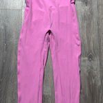 Allure The Brand Pink Scrunch Butt Jumpsuit Photo 0