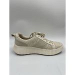 Dolce Vita Nicona Lace Up Low Top Sneakers Women's 10 Sandstone Knit Round Toe Photo 11