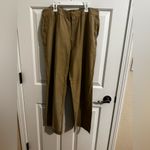 Winter Silks Vintage Silk Blend Pants Tan Khaki Pockets Size 14 Photo 1
