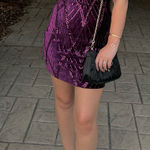 Windsor  Homecoming Dress Purple Sequin Photo 0
