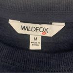 Wildfox NWOT  Social Statement Blue Sweatshirt Size M Photo 1
