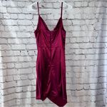 BCX  Holiday Burgundy Mini Dress Dance‎ Juniors Size 9 Photo 2