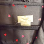 Kate Spade Short Sleeve Black Pajama Shirt with Red and Pink Heart Pattern Photo 1