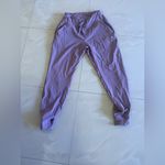 Champion unbranded Weave Lilac Purple Lavender Sweatpants Size Medium joggers drawstring Photo 12