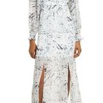 ALL SAINTS NEW NWT Bari Perpetua Long Sleeve Dress In Soft Grey Size 8 women’s Photo 8