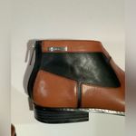Calvin Klein Tan and Black Chelsea Boots Photo 7