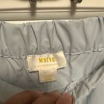 Maeve  Light Blue Straight Leg Pants Photo 3