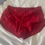 Lululemon Red Athletic Shorts Photo 0