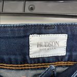 Hudson Jeans  Blue Skinny Straight Leg Denim Photo 3