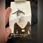 Betsey Johnson Vintage  Y2K 90’s Black Burgundy Velvet Metallic Dress Size S NWT Photo 12