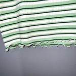 ASOS Design Green Striped Short Sleeve Cropped Ribbed Round Neck Top 10 Photo 4