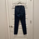 EXPRESS Dark Blue Denim Jeggings Leggings High Rise Small 0 2 4 Long new Photo 1