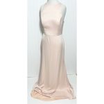 Hayley Paige Occasions 52003 Bridesmaids Gown Dress Sleeveless Pink Size 10 Photo 1