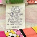 Vintage Bamboo Traders Floral Paisley Print Skirt Sz‎ 8 Cottagecore Hippie Retro Pink Photo 6