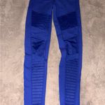 Alo Yoga  Royal Blue Leggings Photo 4