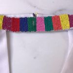 Show Me Your Mumu women’s Brielle chiffon beaded choker tank top XS extra small Photo 5