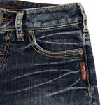 Silver Jeans SILVER Toni Western Glove Works Bootcut Jeans Blue Wash Denim Size 24/31 NEW Photo 5